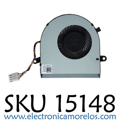 VENTILADOR PARA COMPUTADORA DELL / NÚMERO DE PARTE CN-01VTR2-FOS00-775-030R-A00 / 5V 0.5A / 023.1003E.0001 / MODELO W17B	